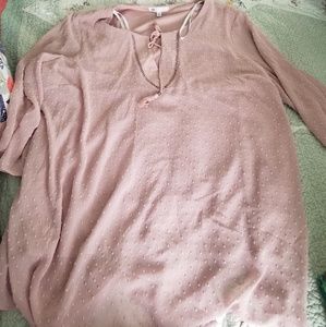 Pink lightweight shirt
